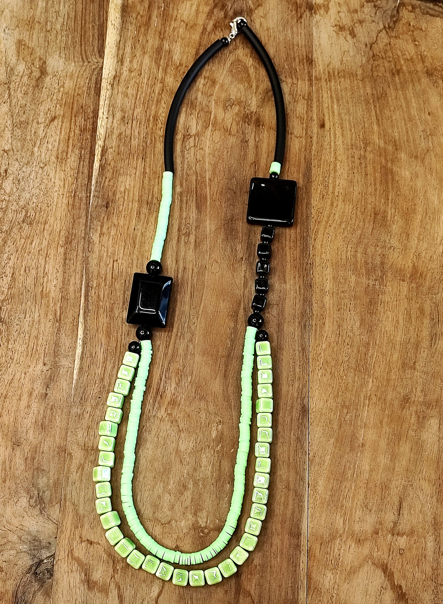 Black & Lime