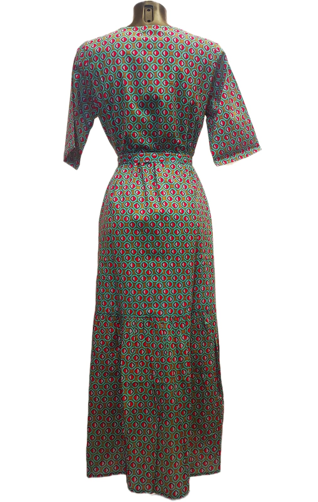 Abito lungo in cotone