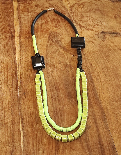 Black & Lime