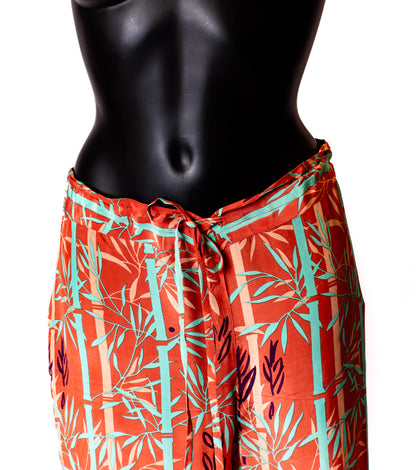 Tunica e Pantalone marrone - arancio