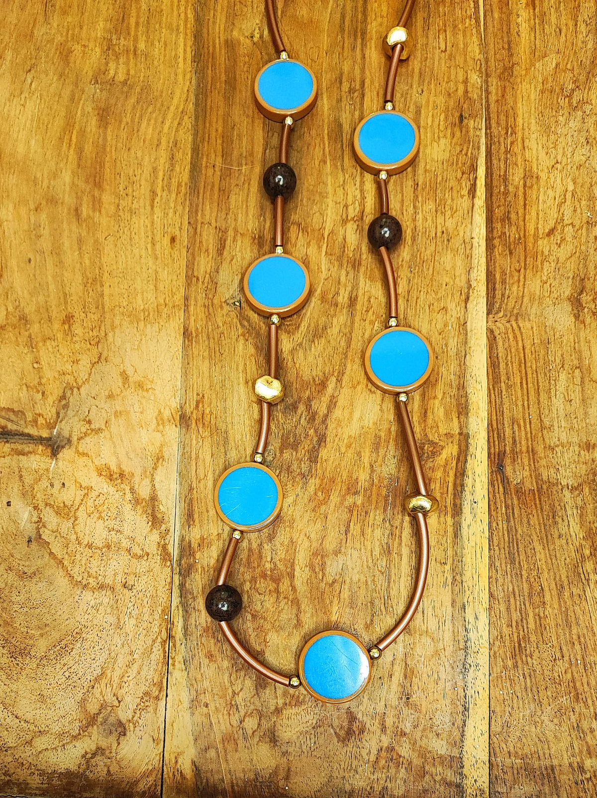 Collana " PASTICCA BLUE"