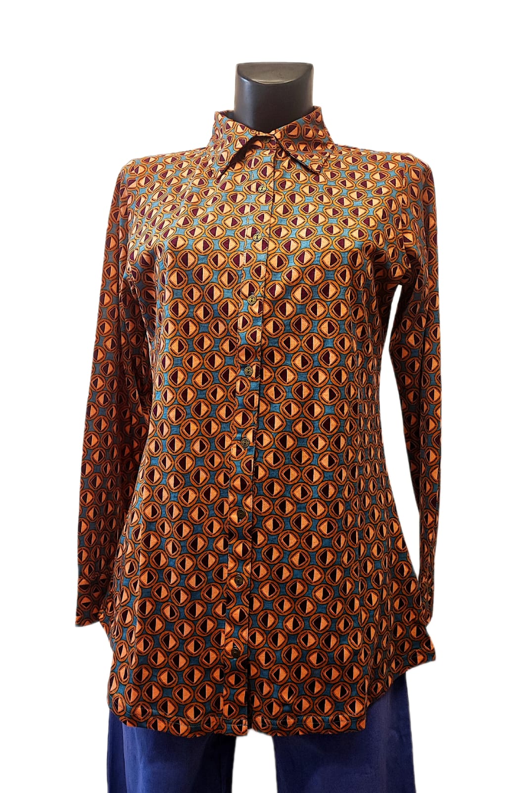 Camicia in jersey di cotone