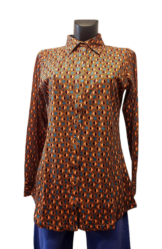 Camicia in jersey di cotone