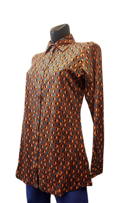 Camicia in jersey di cotone