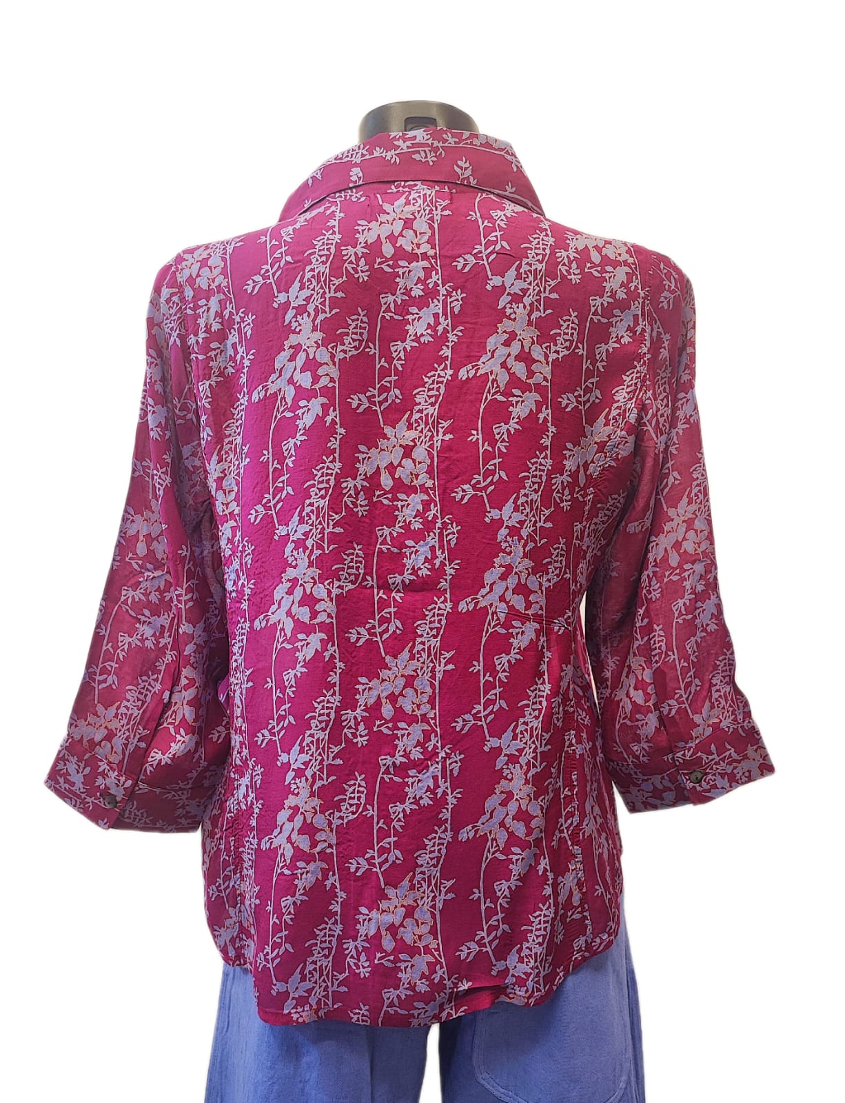 Camicia in cotone e modal