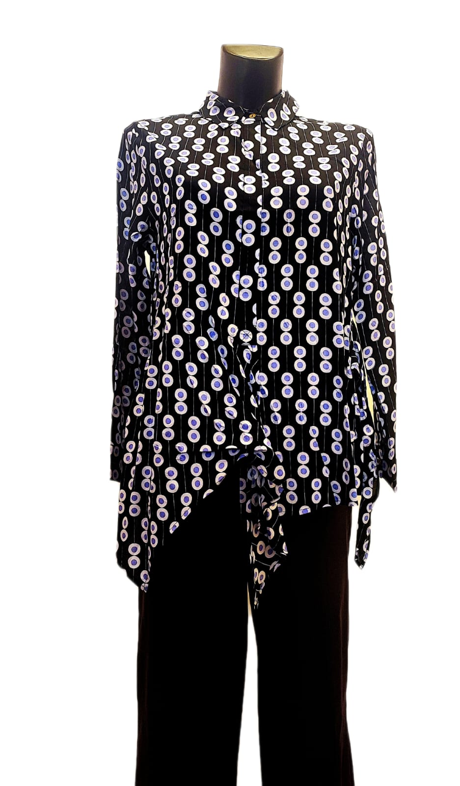 Camicia in tessuto di banana