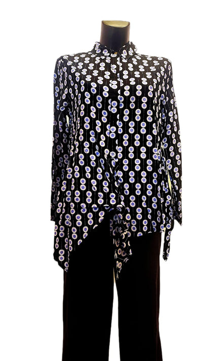 Camicia in tessuto di banana