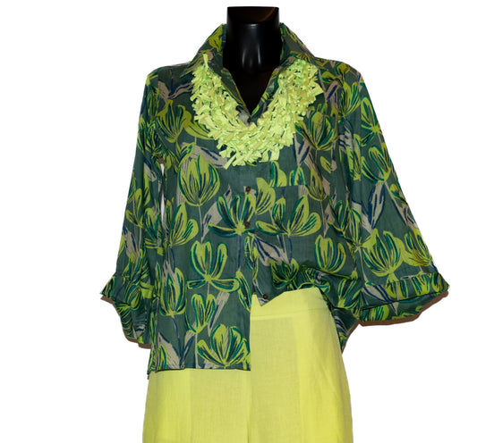 Camicia verde